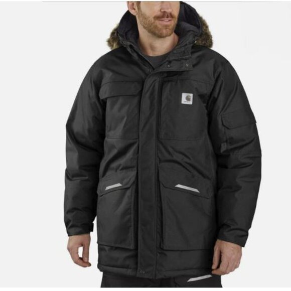 Carhartt Yukon Extremes Insulated Parka Men's Size L Tall OP4476-M Jacket 3M New - Picture 2 of 11